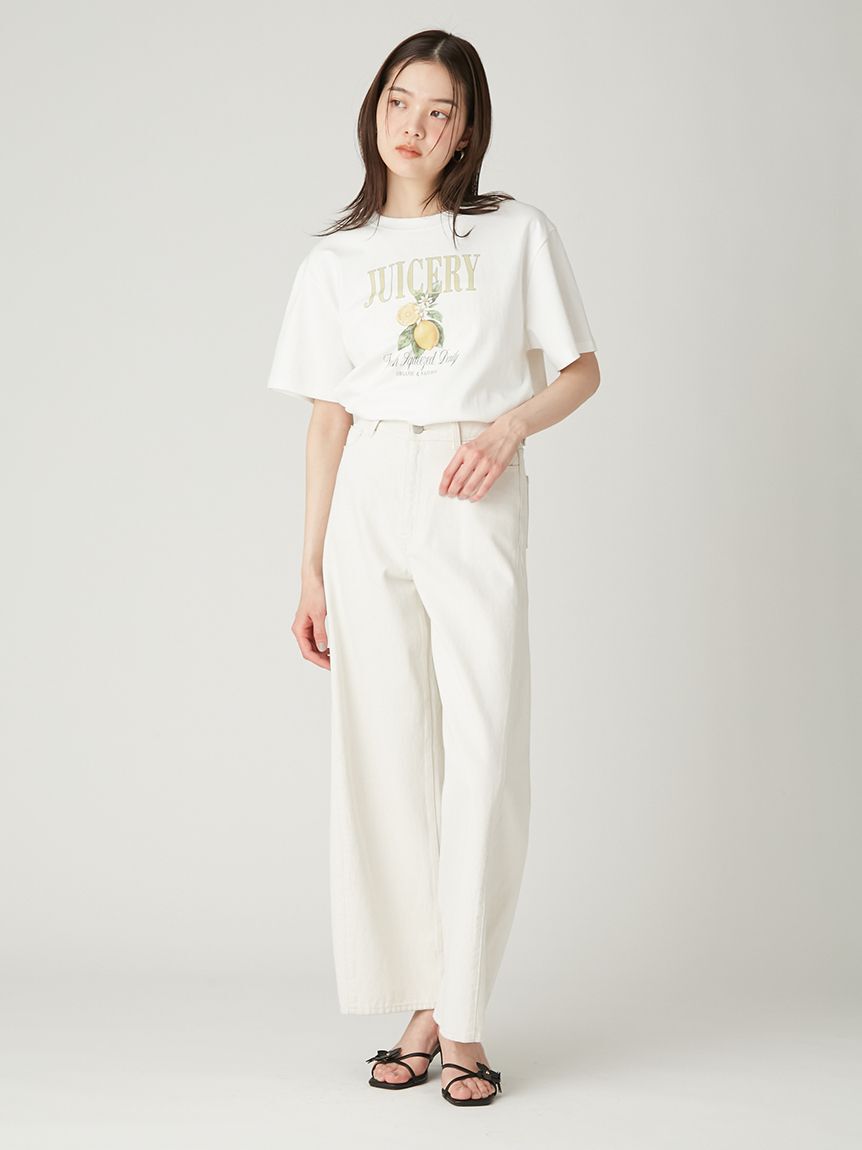 FRAY I.D「フルーツプリントTシャツ／ウォッシャブル」|Tシャツ・カットソー|