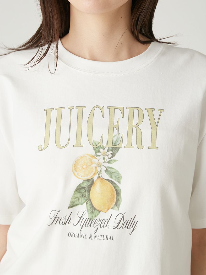 FRAY I.D「フルーツプリントTシャツ／ウォッシャブル」|Tシャツ・カットソー|