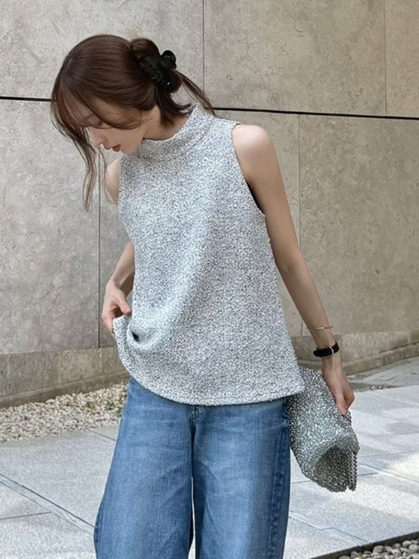 FRAY I.D「ハイネックカットソートップス／ウォッシャブル」|Tシャツ・カットソー|