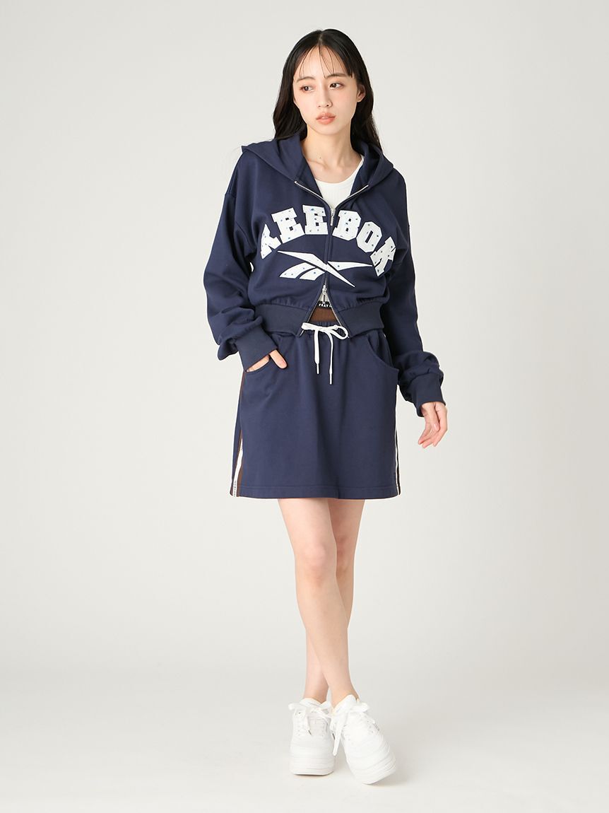 FRAY I.D「【Reebok&times;FRAY I.D】ロゴショートフーディー」|スウェット・ジャージ|