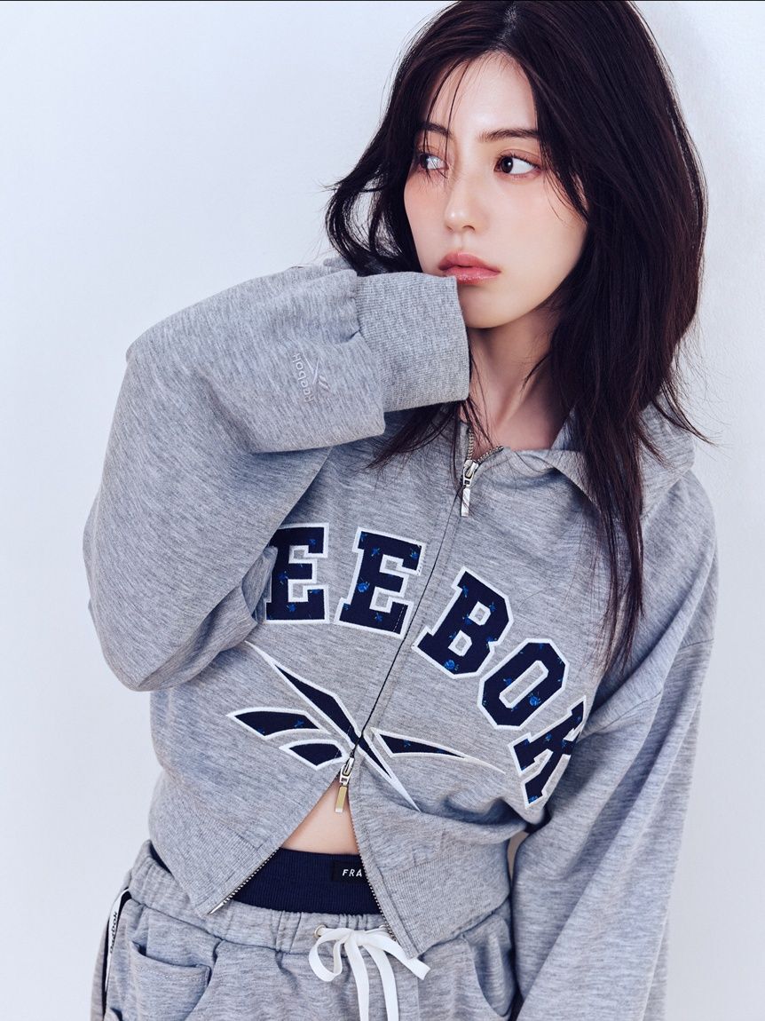 FRAY I.D「【Reebok&times;FRAY I.D】ロゴショートフーディー」|スウェット・ジャージ|