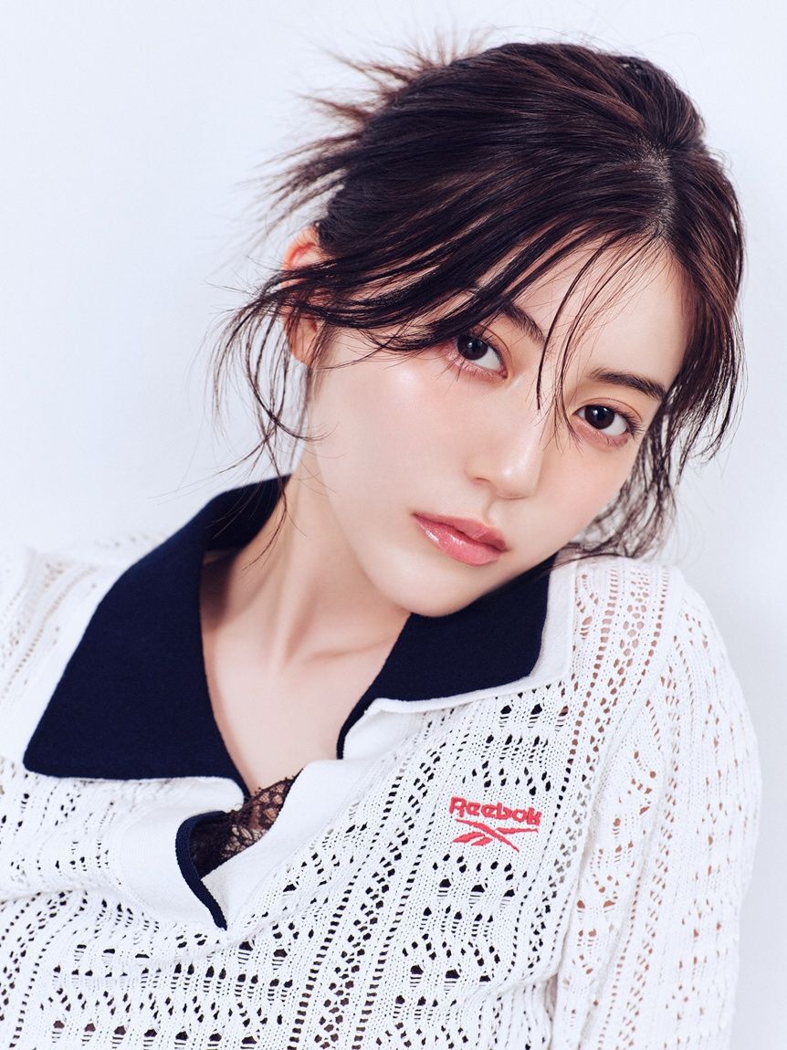 FRAY I.D「【Reebok&times;FRAY I.D】ポロカラーメッシュニットプルオーバー」|ニット・セーター|