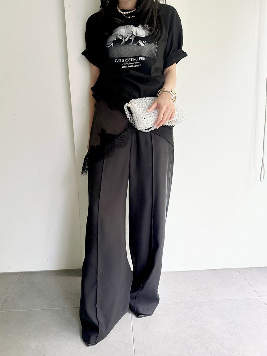 FRAY I.D「【LIFE】フォトプリントTシャツ」|Tシャツ・カットソー|