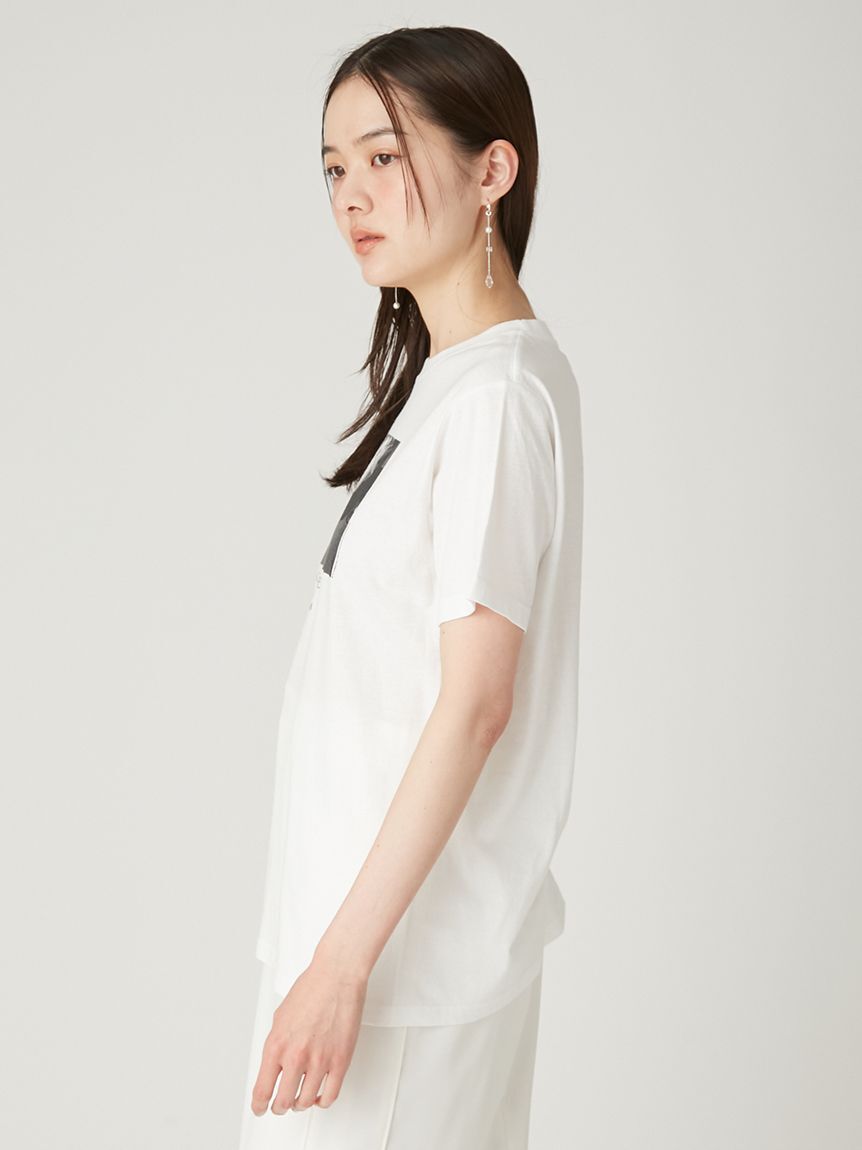FRAY I.D「【LIFE】フォトプリントTシャツ」|Tシャツ・カットソー|