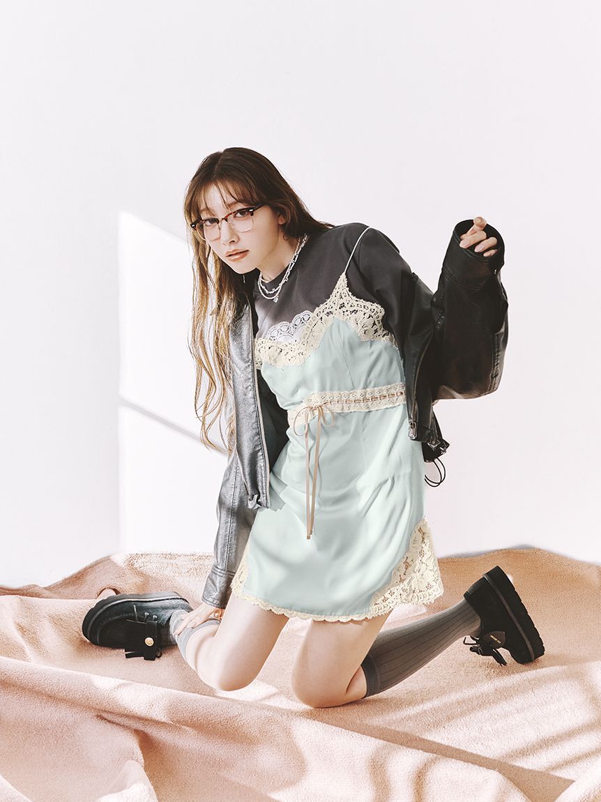 LILY BROWN「シアーリブハイソックス」|ソックス|