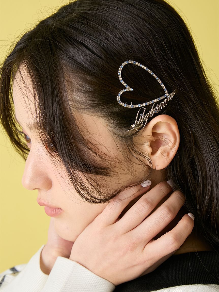 LILY BROWN「LOVEサインヘアピンセット（BOX入り）」|ヘアバンド|