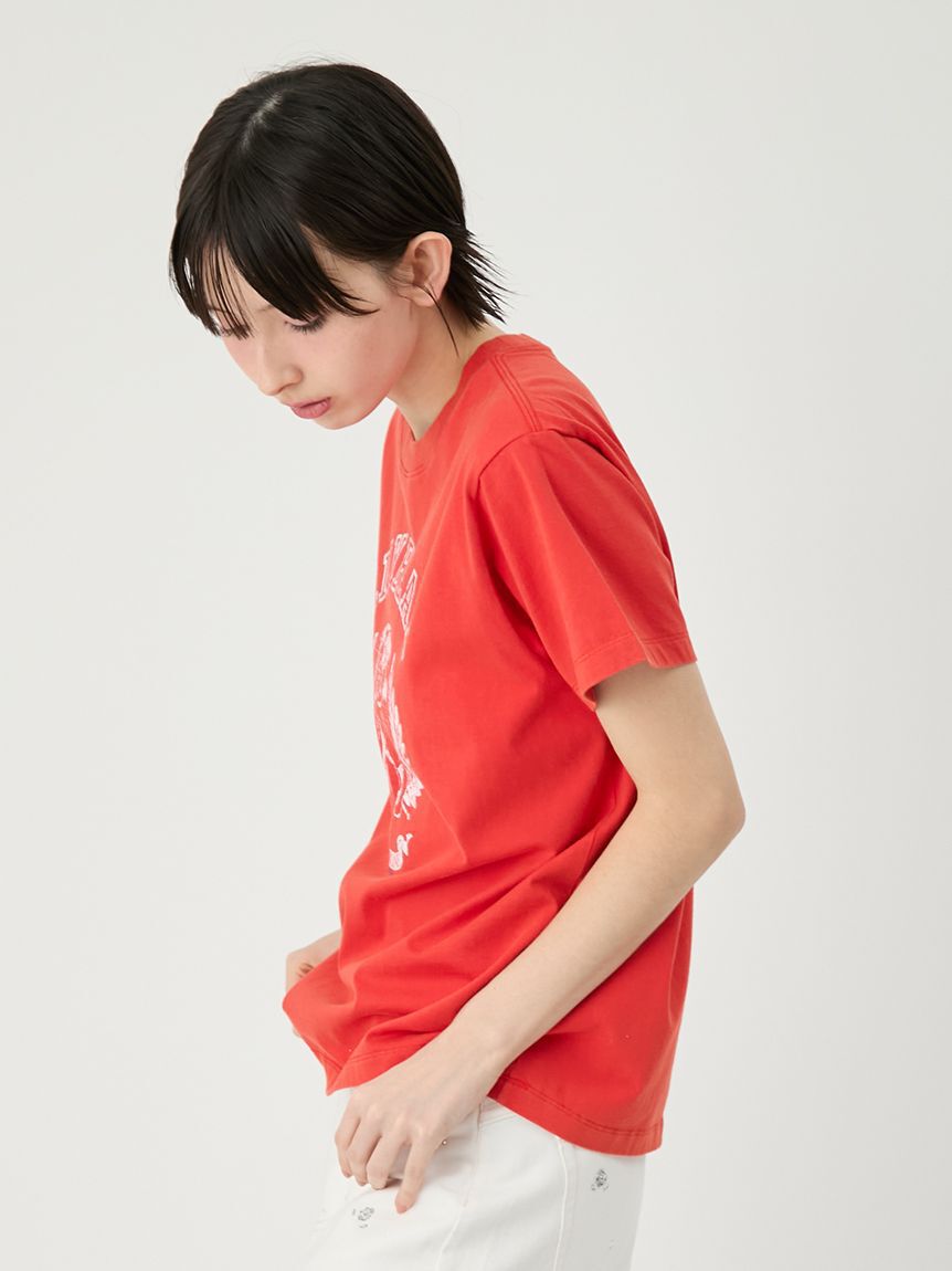 LILY BROWN「【Lily Bear】エアラインTシャツ」|Tシャツ・カットソー|