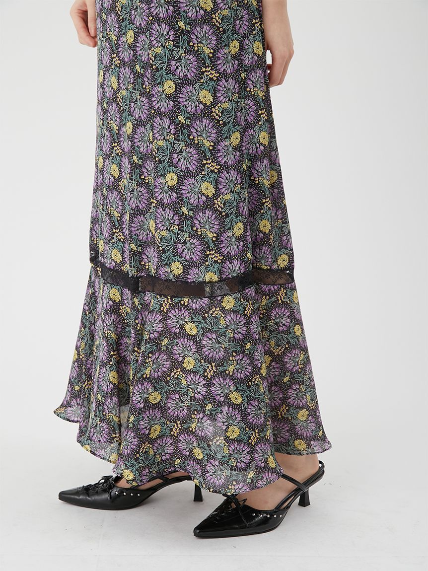 LILY BROWN「【LILY BROWN&times;ANNA SUI】フラワープリントワンピース」|ワンピース|