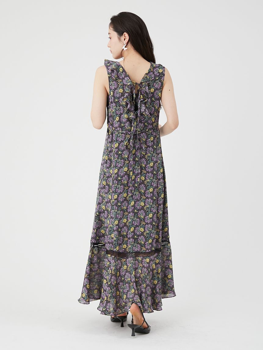 LILY BROWN「【LILY BROWN&times;ANNA SUI】フラワープリントワンピース」|ワンピース|