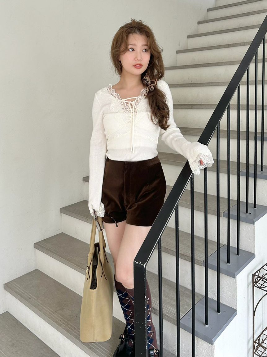 LILY BROWN「バリエーションマイクロショートパンツ」|その他|