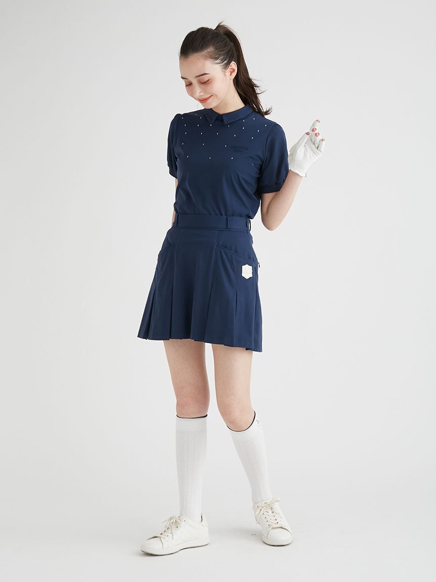 CELFORD「【CELFORD GOLF】タックデザインミニスカート」|スカート|
