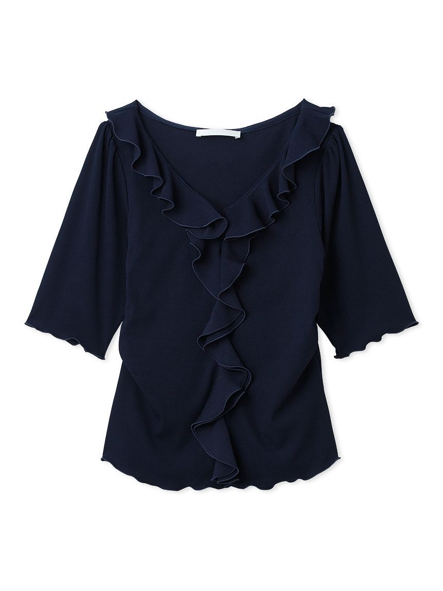 CELFORD「【洗える】ラッフルカットトップス」|Tシャツ・カットソー|