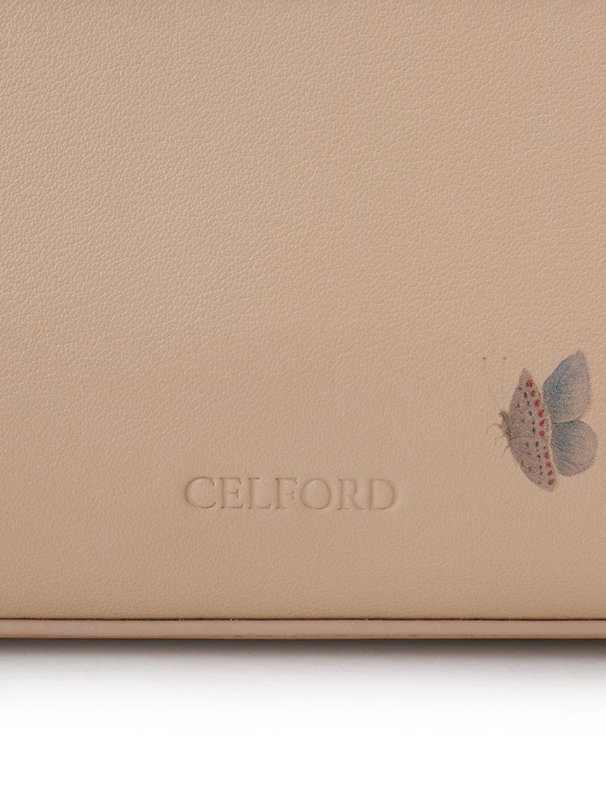 CELFORD「【CELFORD&times;P.J. REDOUTEコラボ】リュタンビジュースタッズフラワープリントポシェット」|ショルダー・メッセンジャー|
