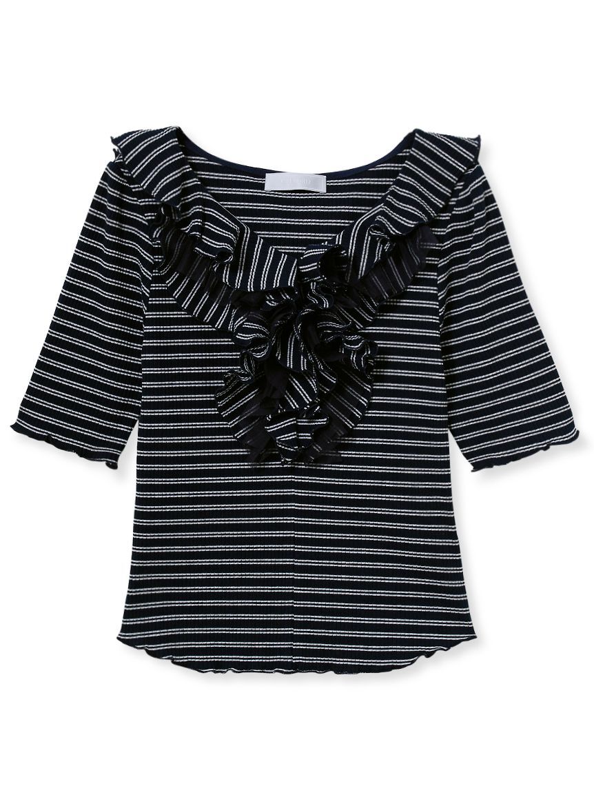 CELFORD「チュールドッキングリブカットソー」|Tシャツ・カットソー|BORDER