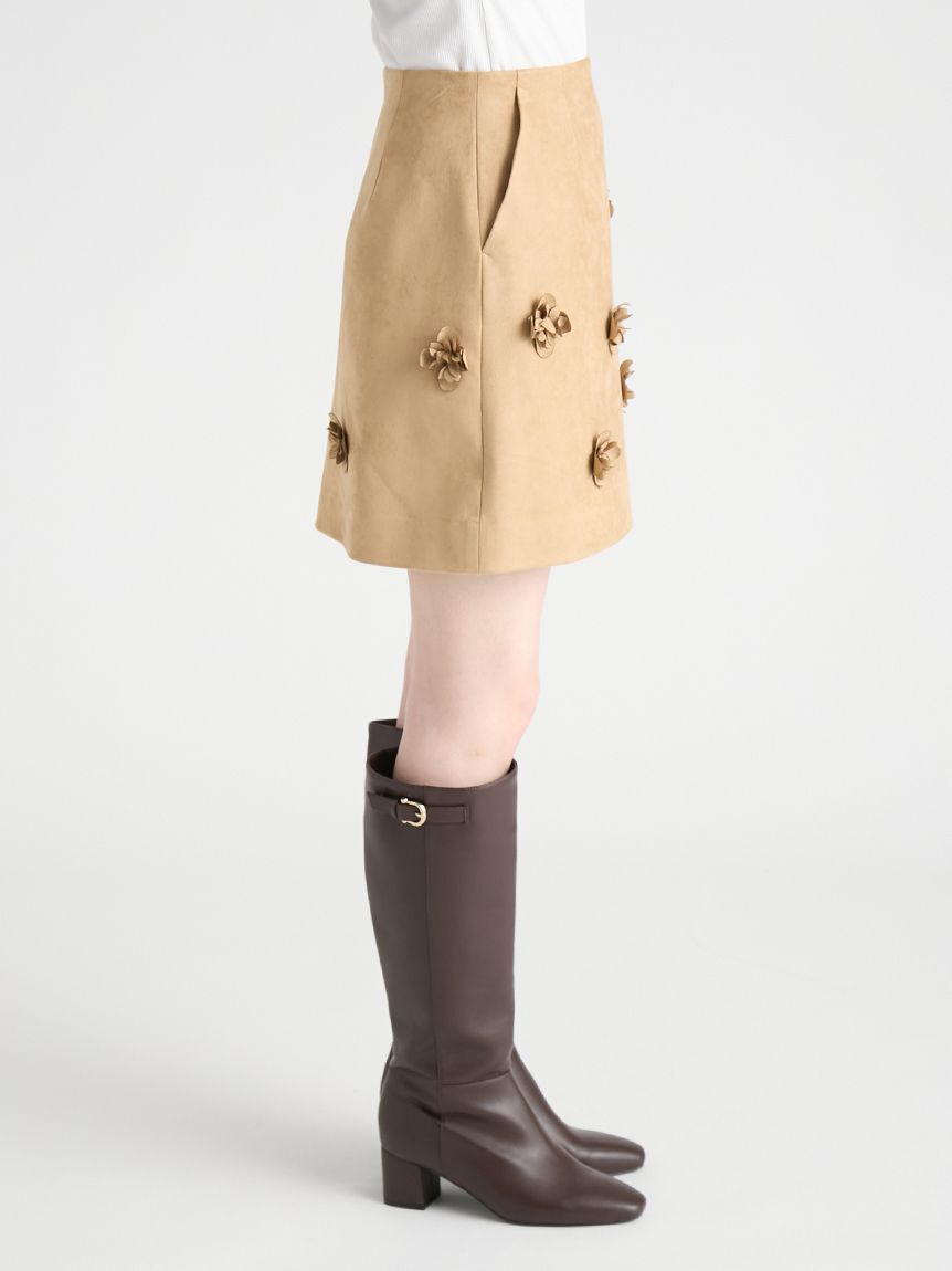 CELFORD「【セットアップ対応】3Dフローラルモチーフスカート」|スカート|