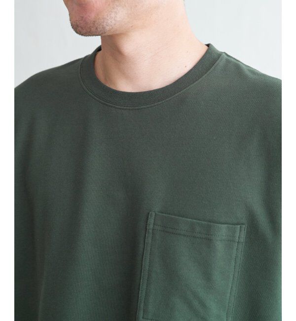 ikka「ストレッチインレイ7分袖Tシャツ」|Tシャツ・カットソー|