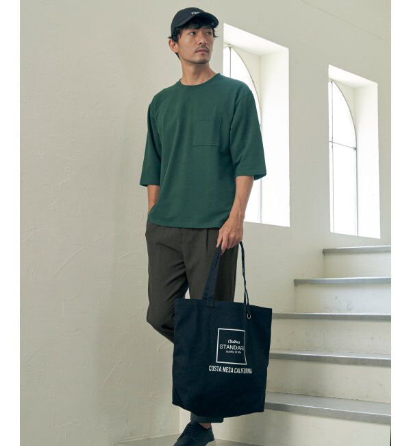 ikka「ストレッチインレイ7分袖Tシャツ」|Tシャツ・カットソー|