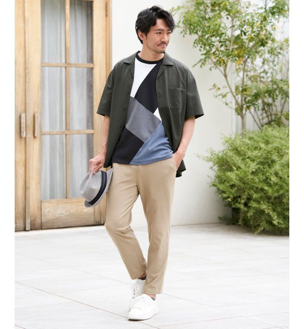 ikka「【セットアップ対応】Reflax(R) リラックスオープンカラーシャツ」|シャツ・ブラウス|