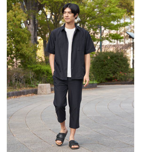 ikka「【接触冷感】GOKU楽 AIRクロップドパンツ【セットアップ対応】」|その他|
