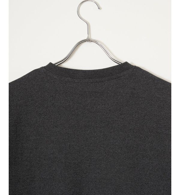 ikka「ドライ梨地七分袖Tシャツ」|Tシャツ・カットソー|