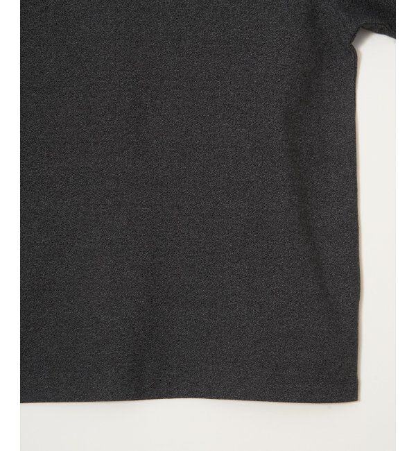 ikka「ドライ梨地七分袖Tシャツ」|Tシャツ・カットソー|