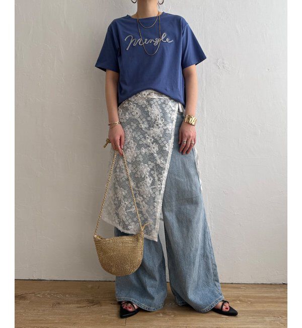 Lbc with Life「カラーコード刺繍ロゴTシャツ」|Tシャツ・カットソー|