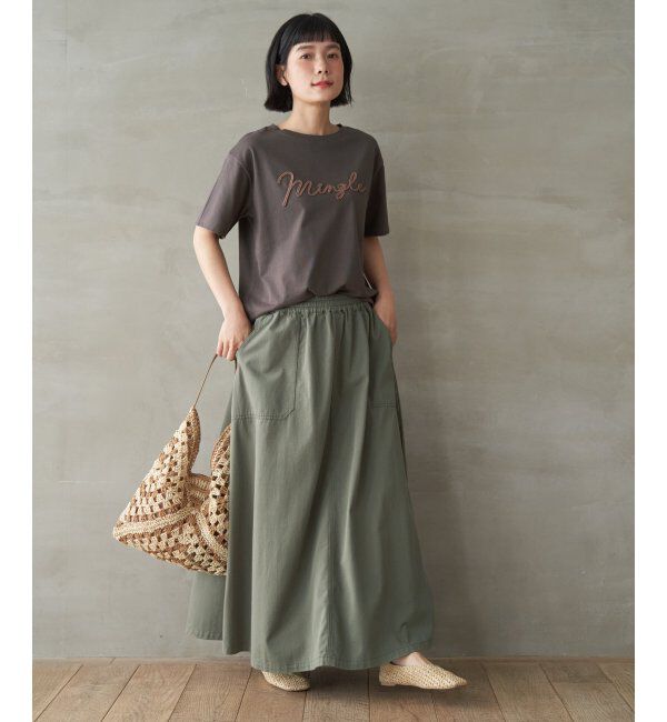 Lbc with Life「カラーコード刺繍ロゴTシャツ」|Tシャツ・カットソー|