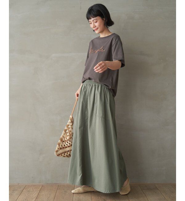 Lbc with Life「カラーコード刺繍ロゴTシャツ」|Tシャツ・カットソー|
