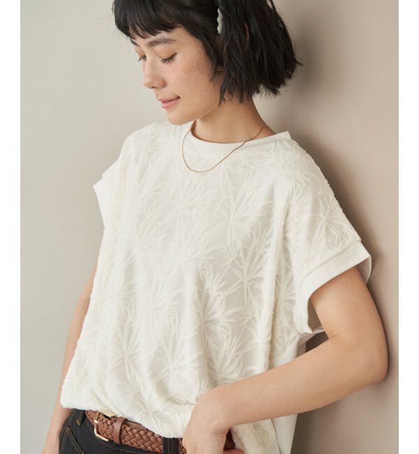 Lbc with Life「【お得だ値】フロントレース切り替えプルオーバー」|Tシャツ・カットソー|