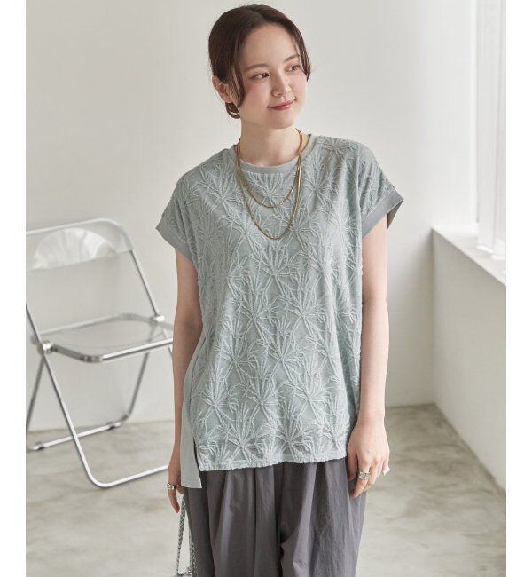 Lbc with Life「【お得だ値】フロントレース切り替えプルオーバー」|Tシャツ・カットソー|