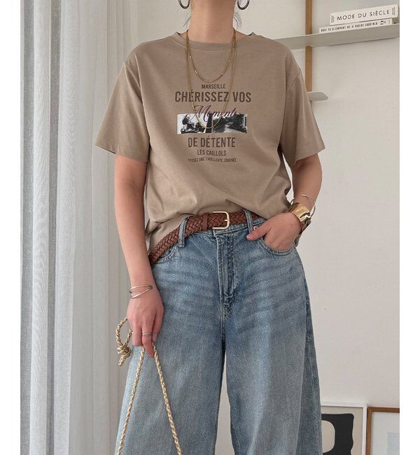 Lbc with Life「【接触冷感】フォトロゴTシャツ」|Tシャツ・カットソー|