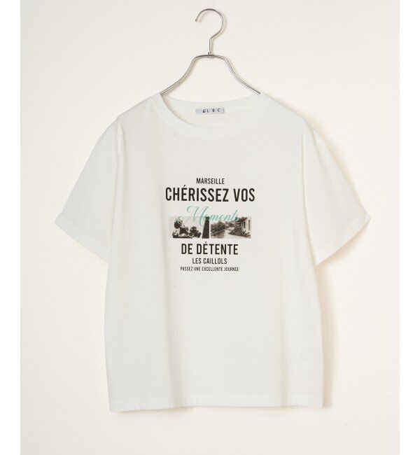 Lbc with Life「【接触冷感】フォトロゴTシャツ」|Tシャツ・カットソー|