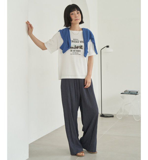 Lbc with Life「【接触冷感】フォトロゴTシャツ」|Tシャツ・カットソー|