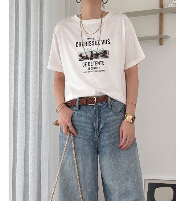 Lbc with Life「【接触冷感】フォトロゴTシャツ」|Tシャツ・カットソー|
