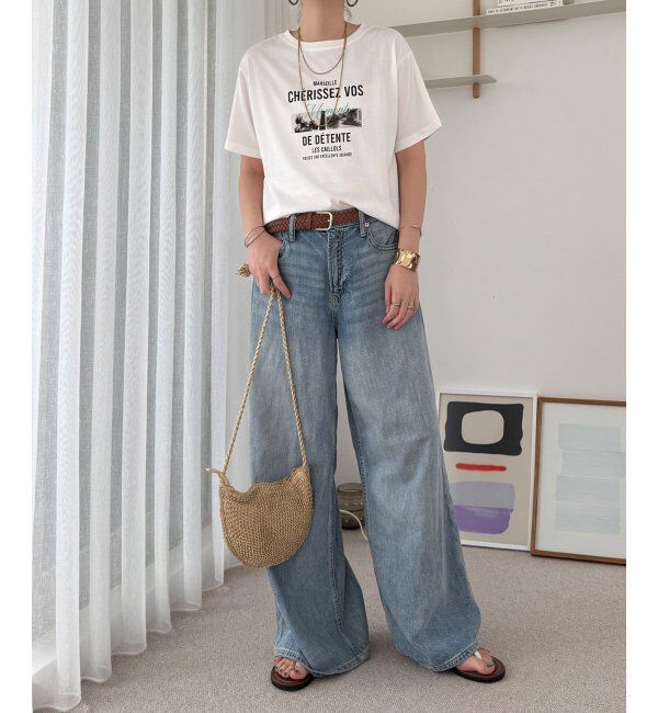 Lbc with Life「【接触冷感】フォトロゴTシャツ」|Tシャツ・カットソー|