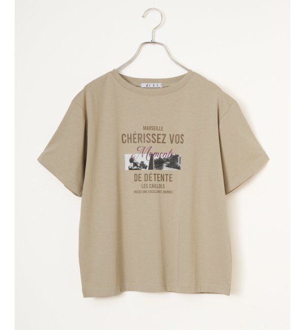 Lbc with Life「【接触冷感】フォトロゴTシャツ」|Tシャツ・カットソー|
