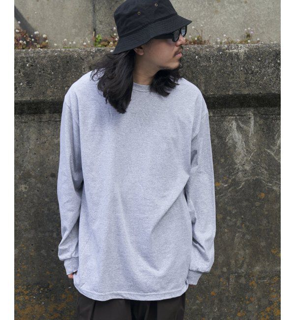 VENCE share style「【American Apparel】6.0oz USA COTTON ユニセックスロングスリーブＴ」|Tシャツ・カットソー|グレイ
