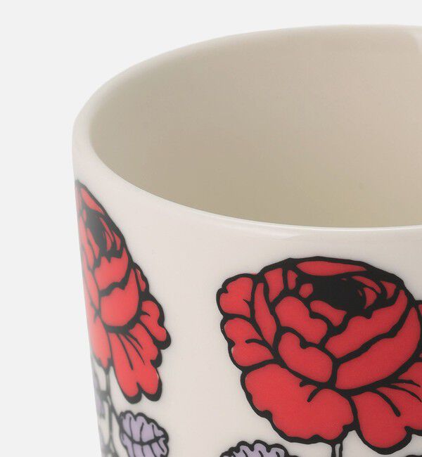 Marimekko「【アジア限定】Vihkiruusu コーヒーカップセット（ハンドルなし）200ml」|その他|