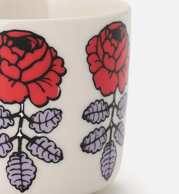 Marimekko「【アジア限定】Vihkiruusu コーヒーカップセット（ハンドルなし）200ml」|その他|