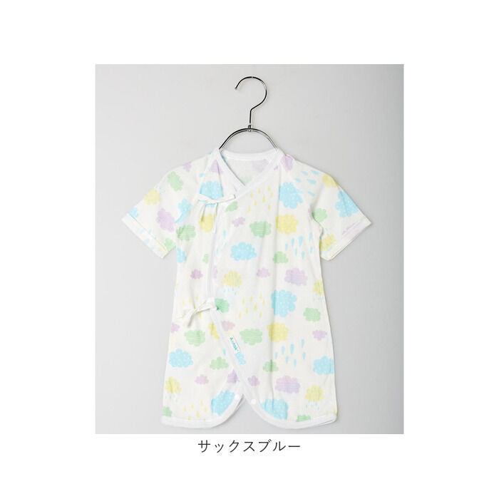 BACKYARD FAMILY「新生児 肌着 日本製 コンビ肌着 通販 ベビー肌着 ベビー 服 赤ちゃん 女の子 男の子 50cm」|その他ベビーウェア|