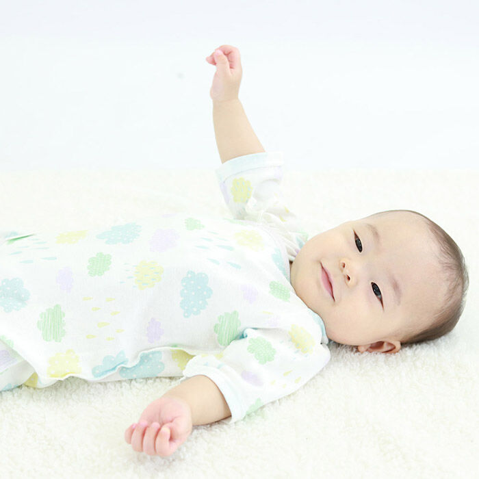 BACKYARD FAMILY「新生児 肌着 日本製 コンビ肌着 通販 ベビー肌着 ベビー 服 赤ちゃん 女の子 男の子 50cm」|その他ベビーウェア|
