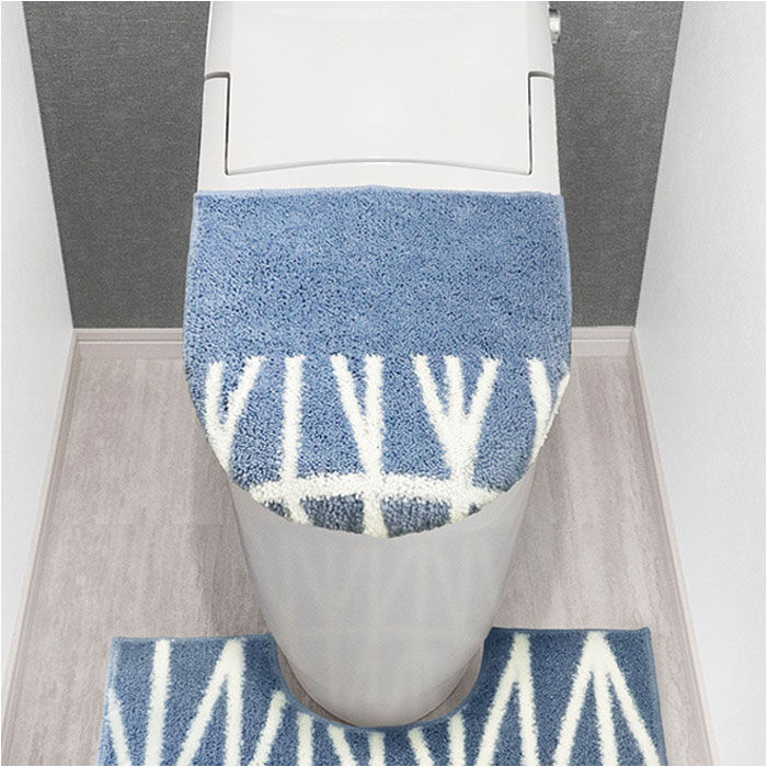 BACKYARD FAMILY「トイレふたカバー おしゃれ 通販 トイレ蓋カバー トイレフタカバー フタカバー 洗える オカトー」|トイレタリー・ランドリーグッズ|
