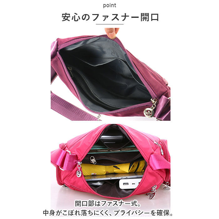 BACKYARD FAMILY「ショルダーバッグ レディース 斜めがけ 通販 バッグ バック ショルダーバック 大人 上品 軽量」|ショルダー・メッセンジャー|