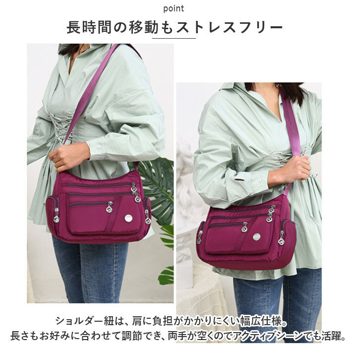 BACKYARD FAMILY「ショルダーバッグ レディース 斜めがけ 通販 バッグ バック ショルダーバック 大人 上品 軽量」|ショルダー・メッセンジャー|