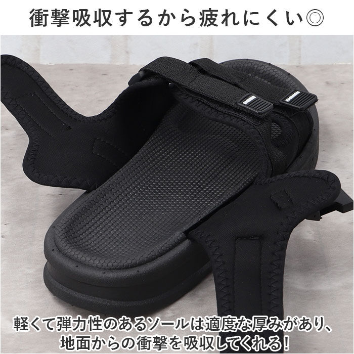 BACKYARD FAMILY「サンダル メンズ おしゃれ 厚底 通販 コンフォートサンダル スポーツサンダル ビーチサンダル」|サンダル|