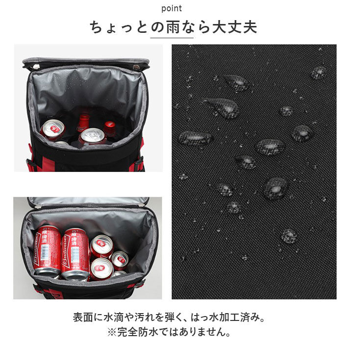 BACKYARD FAMILY「保冷バッグ リュック 通販 保冷リュック 大容量 クーラーバッグ クーラーバック 保冷 ファスナー」|リュック|