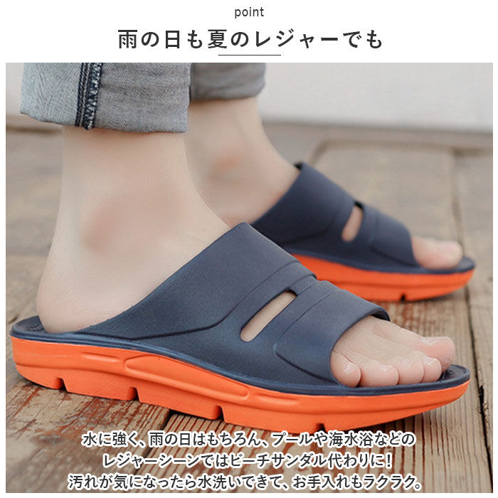 BACKYARD FAMILY「サンダル メンズ 通販 室内サンダル 健康スリッパ スリッパ ルームシューズ スポーツサンダル」|サンダル|