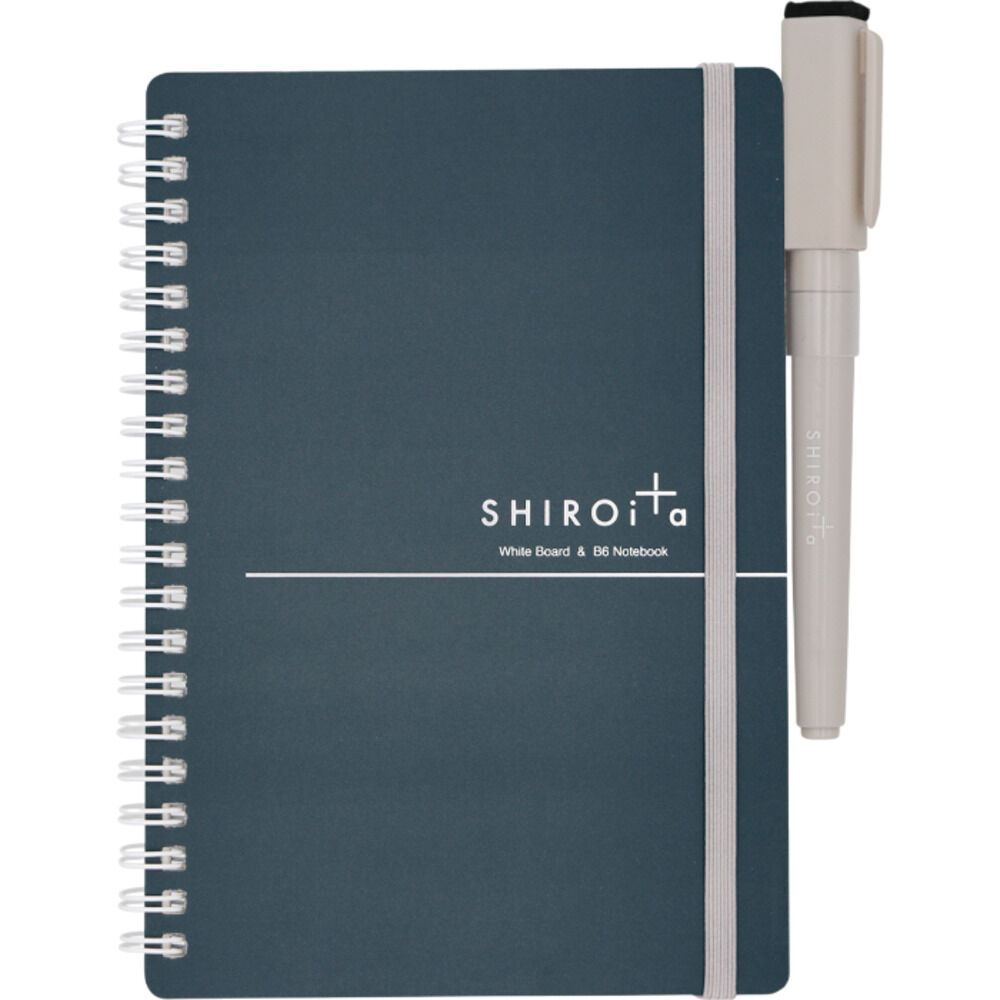 BACKYARD FAMILY「ホワイトボード ノート 通販 SHIROita B6 ノート型ホワイトボード ホワイトボードノート」|その他|ブラック1