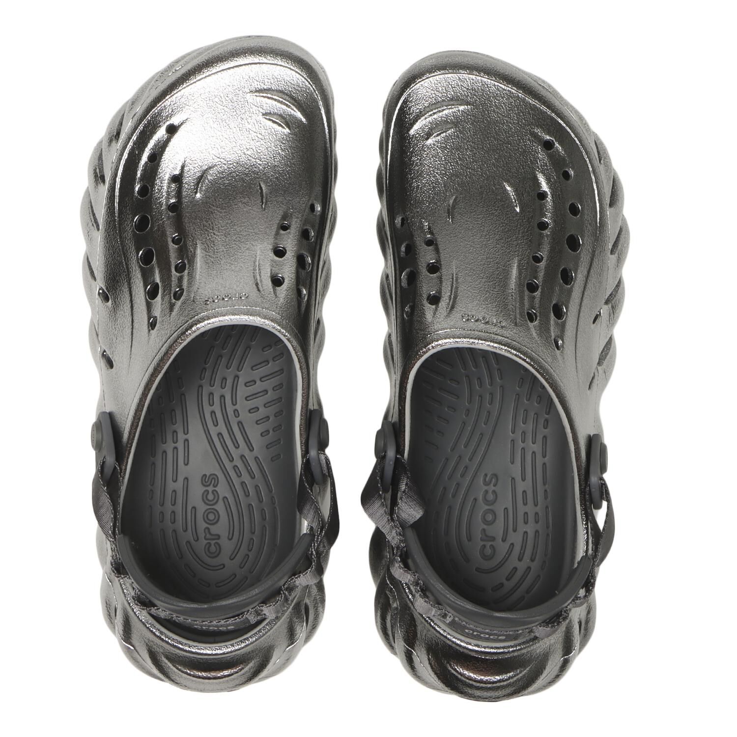 crocs「【crocs】ECHO CLOG METAL SPORT」|サンダル|