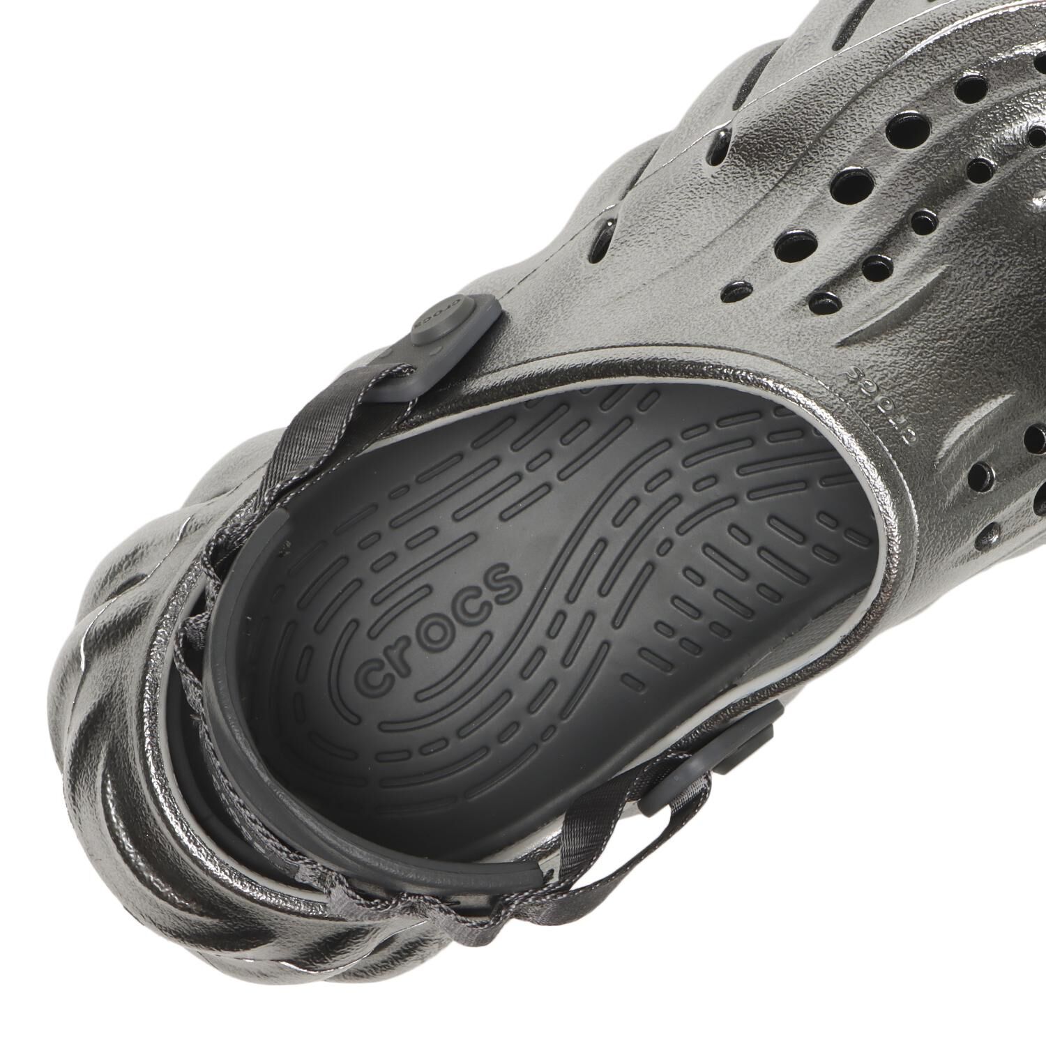 crocs「【crocs】ECHO CLOG METAL SPORT」|サンダル|